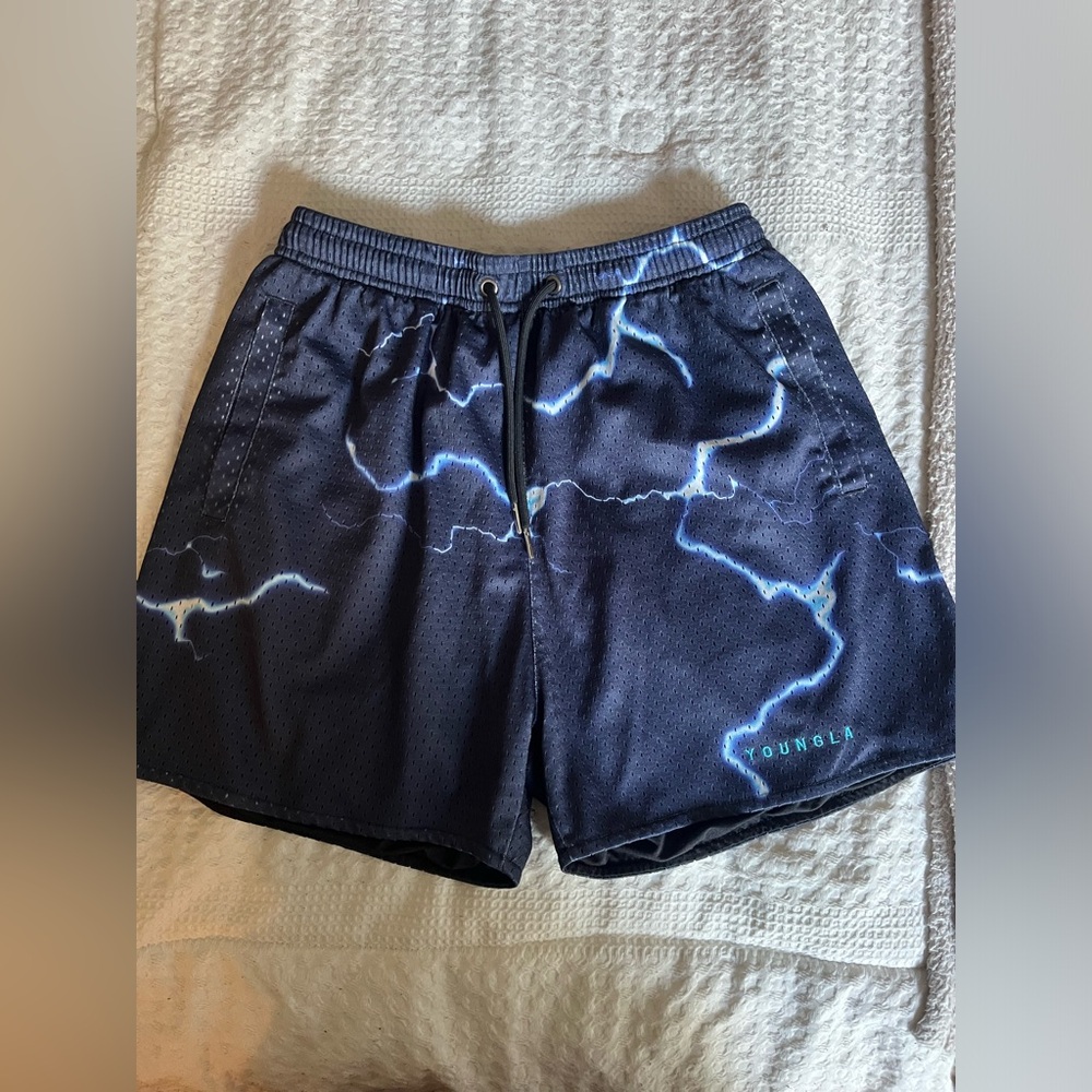 DELETING TMRW Young LA lightning shorts